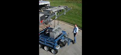 Figure 1 – Calibration test cart