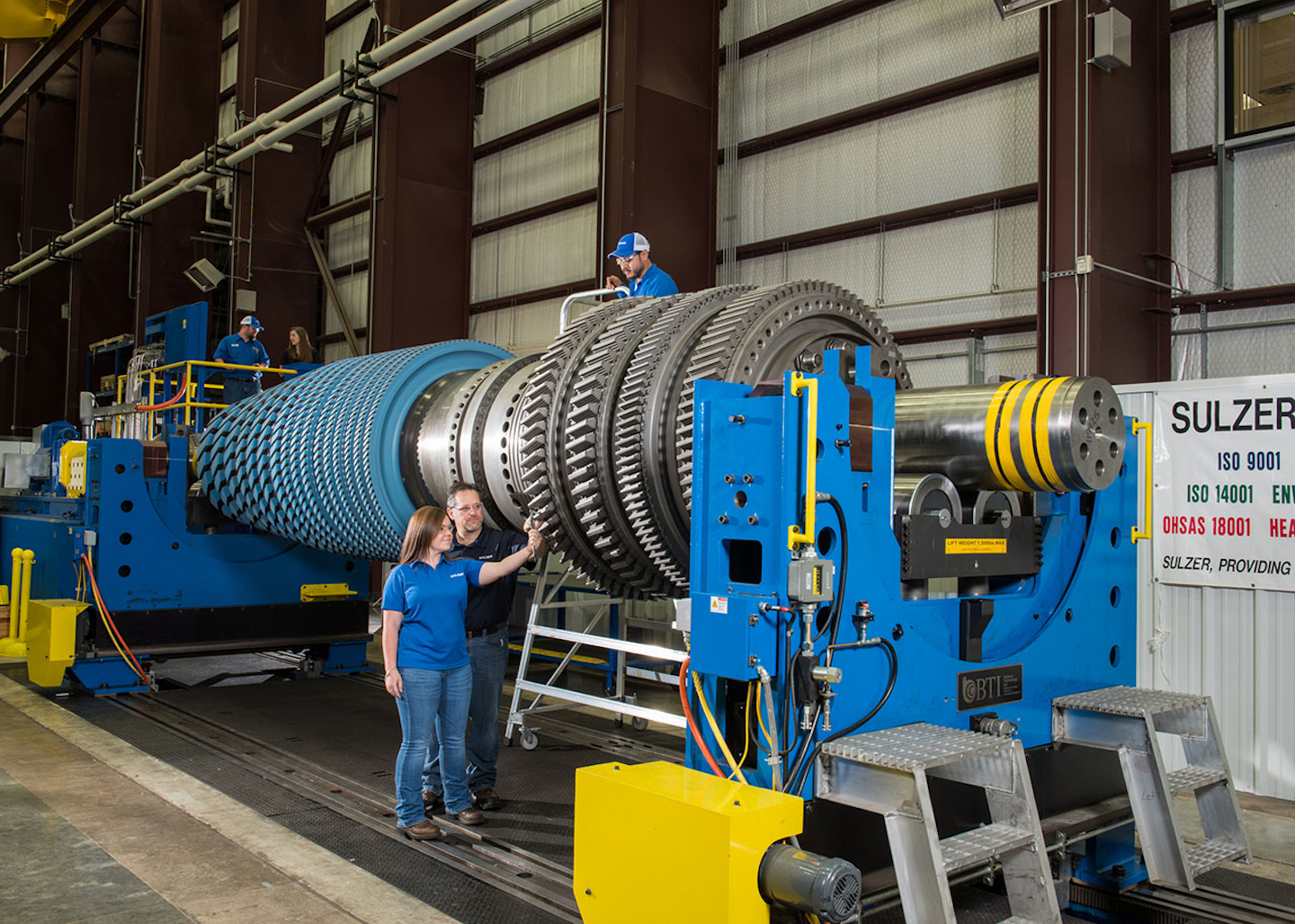 Industrial Gas Turbine Rotor Repair — What Does It Take? IMPO