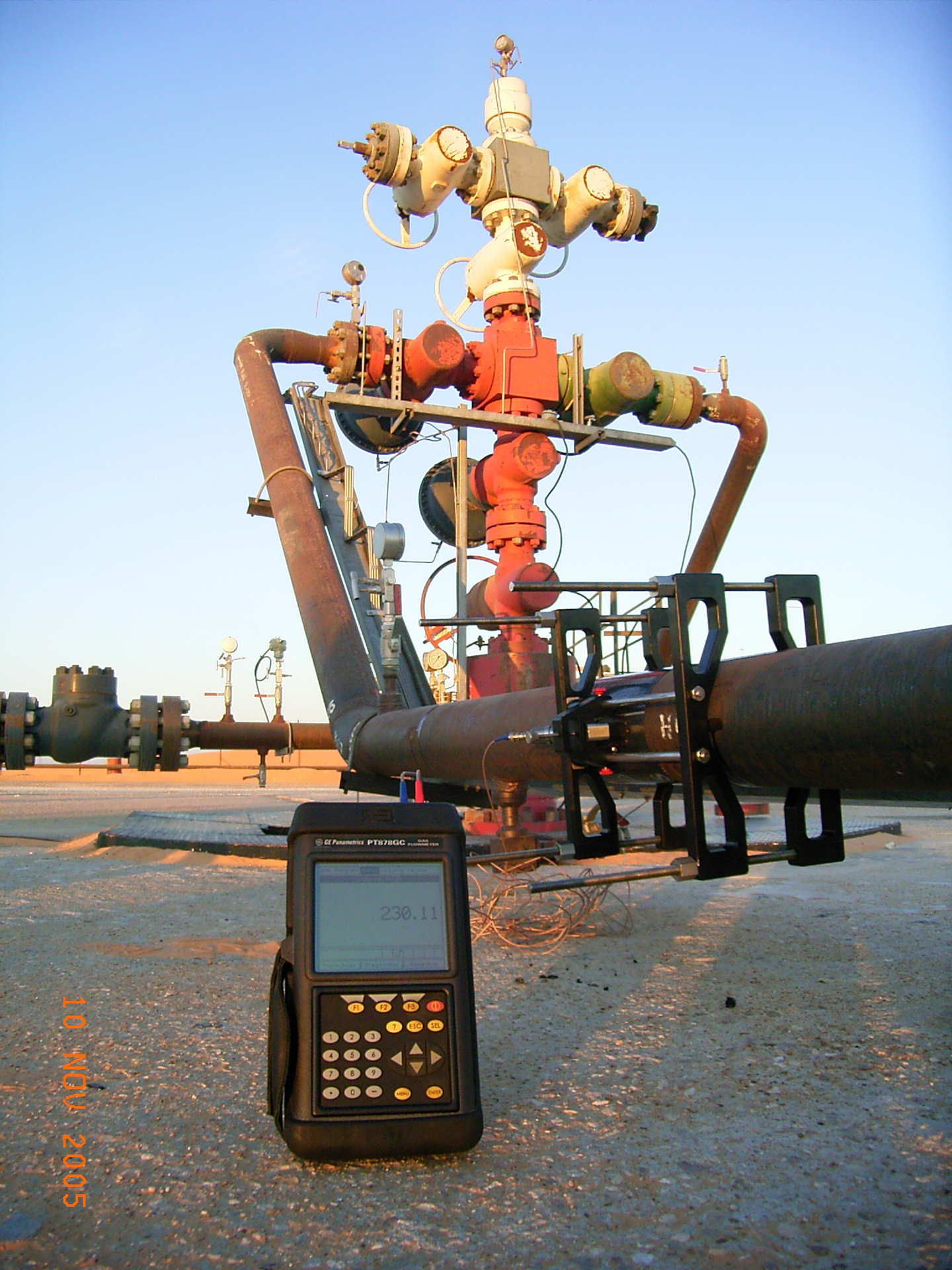 Portable flow measurement for in-line meter validation.