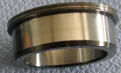 Figure 3: Inner ring of cylindrical roller bearing after operation with sufficiently viscous oil