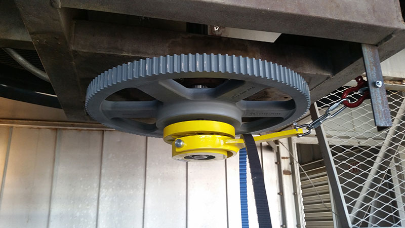 pulley fan