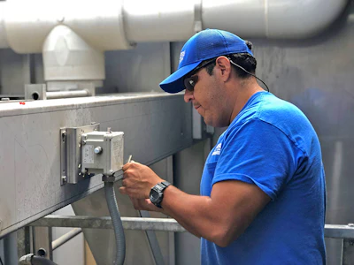 A mechanical vibration switch, typically mounted onto the mechanical equipment support, is the simplest way to manage vibration.