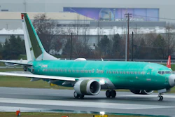A Boeing 737 Max airplane being built for Norwegian Air International taxis for a test flight, Wednesday, Dec. 11, 2019, at Renton Municipal Airport in Renton, Wash. The chairman of the House Transportation Committee said Wednesday that an FAA analysis of the 737 Max performed after a fatal crash in 2018 predicted 'as many as 15 future fatal crashes within the life of the fleet' during opening remarks at the committee's fifth hearing on the Boeing 737 Max.