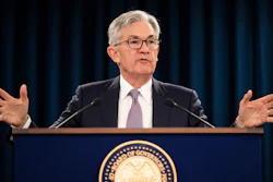In this Jan. 29, 2020 file photo Federal Reserve Chair Jerome Powell speaks during a news conference following the Federal Open Market Committee meeting in Washington.