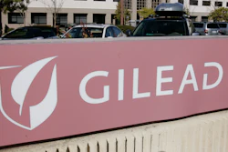 This Thursday, March 12, 2009, file photo shows Gilead Sciences Inc. headquarters in Foster City, Calif.