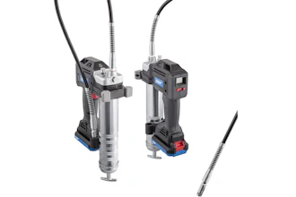 SKF's new Battery-Driven Grease Gun is a portable tool for manual lubrication.