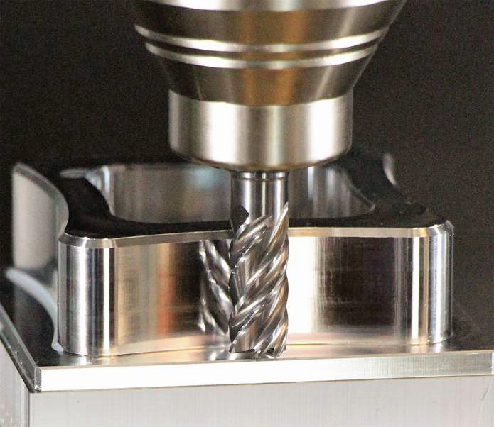 Cut & Form solid carbide finishing end mills from Emuge.