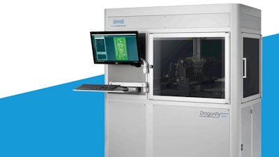With the DragonFly LDM™ designers can move rapidly from concept and design validation to production of precision electronic components