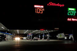 This April 26 photo shows gas prices displayed at a gas station in Hattiesburg, MS. With a barrel of crude oil costing less than a New York pizza, many US shale producers are being pushed to the brink of bankruptcy and experts are wondering when, and if, the oil industry will recover. The price of benchmark US crude oil closed at $12.34 a barrel Tuesday, April 28. At the start of the year, the price was around $60.