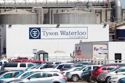 A Tyson Fresh Meats plant stands in Waterloo, Iowa, date not known. On Friday, April 17, 2020, more than a dozen Iowa elected officials asked Tyson to close the pork processing plant because of the spread of the coronavirus among its workforce of nearly 3,000 people.