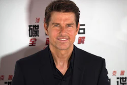 Tom Cruise poses for photos during a red carpet event for the movie 'Mission: Impossible - Fallout' at the Imperial Ancestral Temple in Beijing, Aug. 29, 2018.