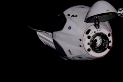 In this image provided by NASA, the SpaceX Dragon crew capsule, with NASA astronauts Doug Hurley and Robert Behnken aboard, docks with the International Space Station Sunday, May 31, 2020.