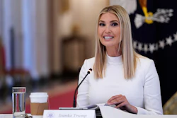 Ivanka Trump speaks during a meeting with the American Workforce Policy Advisory Board.