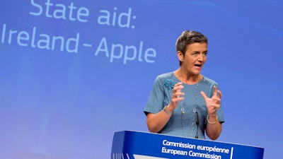 European Union Competition Commissioner Margrethe Vestager.