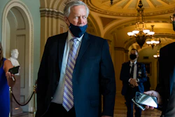 White House chief of staff Mark Meadows speaks to reporters at the Capitol, July 23, 2020.