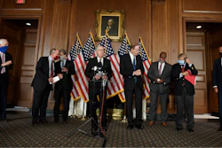 Senate Majority Leader Mitch McConnell of Ky., during a news conference.