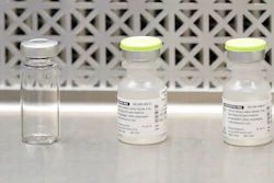 This March 16, 2020 file photo shows vials used by pharmacists to prepare syringes used on the first day of a first-stage safety study clinical trial of the potential vaccine for COVID-19, the disease caused by the new coronavirus, at the Kaiser Permanente Washington Health Research Institute in Seattle. The world's biggest COVID-19 vaccine test got underway Monday, July 27 with the first of 30,000 planned volunteers. The experimental vaccine is made by the National Institutes of Health and Moderna Inc., and it's one of several candidates in the final stretch of the global vaccine race.