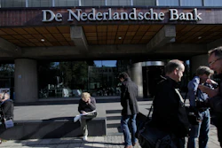 De Nederlandsche Bank in Amsterdam, Oct. 12, 2009.