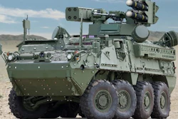 The IM-SHORAD is designed to counter threats from Unmanned Aerial Systems (UAS) and a multitude of other rotary and fixed wing aircraft.