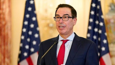 Treasury Secretary Steve Mnuchin.