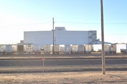 A Google Street view of JBS' meatpacking plant in Cactus, TX.