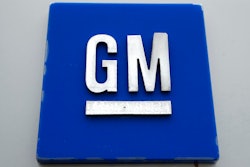 GM sign at a plant in Michigan.