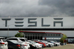 Tesla plant in Fremont, Calif., May 12, 2020.