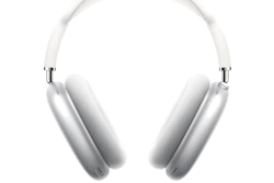 A pair of AirPods Max, Apple's newest wireless headphones.