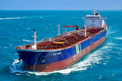 Undated photo of the Singapore-flagged oil tanker BW Rhine.