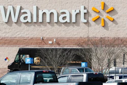This March 17, 2020 photo shows a Walmart store in Mebane, N.C. Walmart says for the fourth time during the pandemic it will give its 1.5 million U.S. part-time and full-time employees additional cash bonuses for their work. The move, announced Thursday, Dec. 3, follows similar announcements in recent weeks by such retailers as Target, Lowe’s, and Amazon which are offering another round of bonuses as virus cases surge around the country.