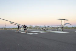 The flights demonstrated take-off, climb, cruise, upgraded flight control and descent phases, followed by successful landings.