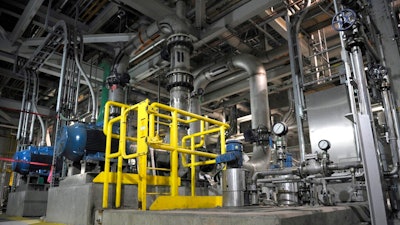 Carbon capture and storage facility at the Boundary Dam Power Station, Estevan, Saskatchewan, Oct. 2, 2014.