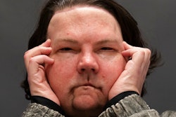 Joe DiMeo poses for a portrait at NYU Langone Health, New York, Jan. 25, 2021.