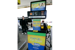This April 4, 2007 file photo, shows a gas pump in that delivers Ethanol fuel. The federal government announced Monday, Feb. 22, 2021, that it will support the ethanol industry in a lawsuit over biofuel waivers granted to oil refineries under President Donald Trump's administration. The Environmental Protection Agency said it is reversing course and will support a January 2020 decision by the Denver-based 10th U.S. Circuit Court of Appeals in a lawsuit filed by the Renewable Fuels Association and farm groups.