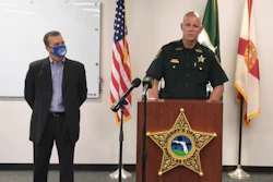Pinellas County Sheriff Bob Gualtieri speaks during a news conference.