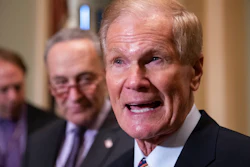 Sen. Bill Nelson, D-Fla., attends a news conference at the Capitol in Washington, Nov. 13, 2018.