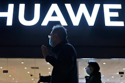 Huawei store in Beijing, April 12, 2021.