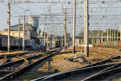 View On A Railroad Tracks 700587158 4072x2715