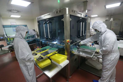 AstraZeneca issued a license to the Serum Institute of India to produce its COVID-19 vaccine.