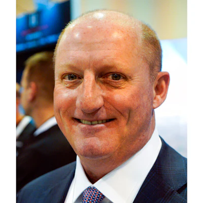 Greg Abel is seen at the CenturyLink Center in Omaha, Neb., in this May 5, 2018 file photo.