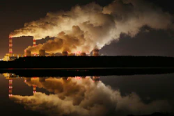 Europe's largest lignite power plant, Belchatow, Poland, Nov. 28, 2018.