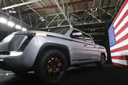 Electric Endurance pickup truck at Lordstown Motors Corp., Lordstown, Ohio, June 25, 2020.