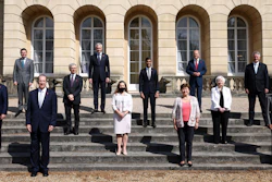 Finance ministers from the G-7 nations meet at Lancaster House in London, June 5, 2021.
