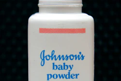 In this April 15, 2011, file photo, a bottle of Johnson's baby powder is displayed. Johnson & Johnson is asking for Supreme Court review of a $2 billion verdict in favor of women who claim they developed ovarian cancer from using the company's talc products.
