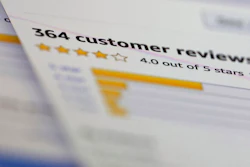 In this April 17, 2019, file photo online customer reviews for a product are displayed on a computer in New York. U.K. regulators are investigating Google and Amazon over concerns the online giants aren't doing enough to stop fake reviews of products and services on their platforms. The Competition and Markets Authority said Friday, June 25, 2021 it opened a formal investigation into whether the two companies broke U.K. consumer law by failing to protect shoppers.