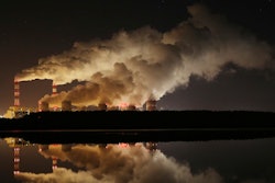 In this Wednesday, Nov. 28, 2018 file photo, clouds of smoke are pictured over Europe's largest lignite power plant in Belchatow, central Poland.
