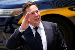CEO Elon Musk departs from the justice center in Wilmington, Del., Tuesday, July 13, 2021. Testifying for a second day, Musk pushed back again Tuesday against a lawsuit that blames him for engineering Tesla’s 2016 acquisition of a financially precarious company called SolarCity that was marred by conflicts of interest and never generated the profits Musk insisted it would.