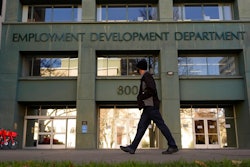 The California Employment Development Department in Sacramento, Dec. 18, 2020.