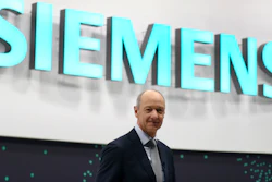 Siemens CEO Roland Busch prior to the virtual annual shareholders meeting in Munich, Feb. 3, 2021.