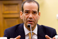 In this April 22, 2010 file photo, Neil Barofsky, Then-Special Inspector General for the Troubled Asset Relief Program testifies before the House Appropriations Subcommittee on Financial Services and General Government on the Financial Crisis and TARP program on Capitol Hill in Washington. The United Auto Workers union’s 397,000 members will vote by mail this fall on whether they want to pick their leaders in direct elections. In a posting on his website, union monitor Neil Barofsky says ballots will be mailed by an election vendor starting Oct. 12.
